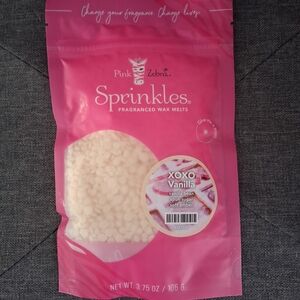 Pink Zebra Sprinkles Fragranced Wax Melts - Pink and White